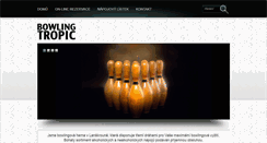 Desktop Screenshot of bowlingtropic.cz